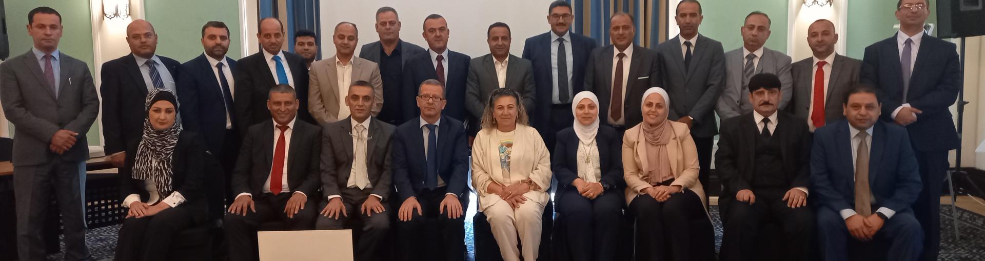 ورشة تدريب القضاة 22 آب